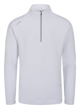 PING Ansel sudadera de hombre, blanca