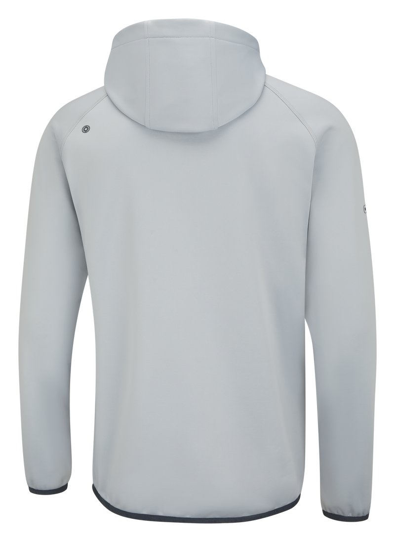 PING Saul sudadera con capucha para hombre, plateada