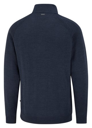 PING Hugh sudadera de capa intermedia para hombre, azul marino jaspeado