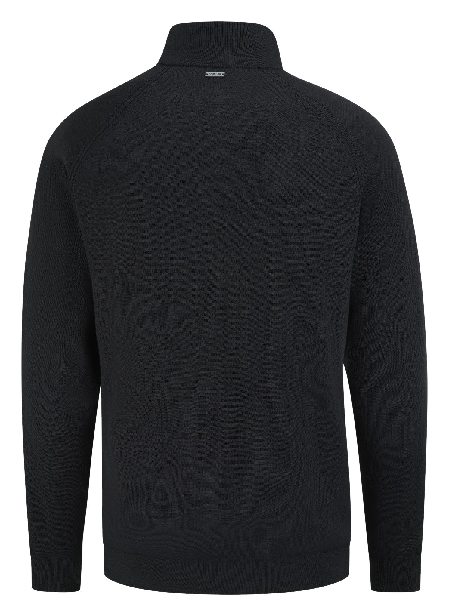 PING Hugh sudadera de capa intermedia para hombre, negro