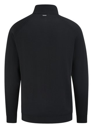 PING Hugh sudadera de capa intermedia para hombre, negro