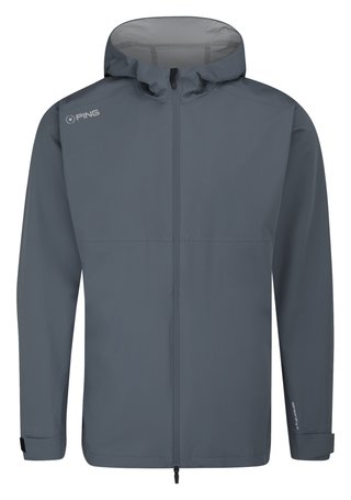 PING AquaDrive Waterproof Hooded chaqueta de hombre, carbon