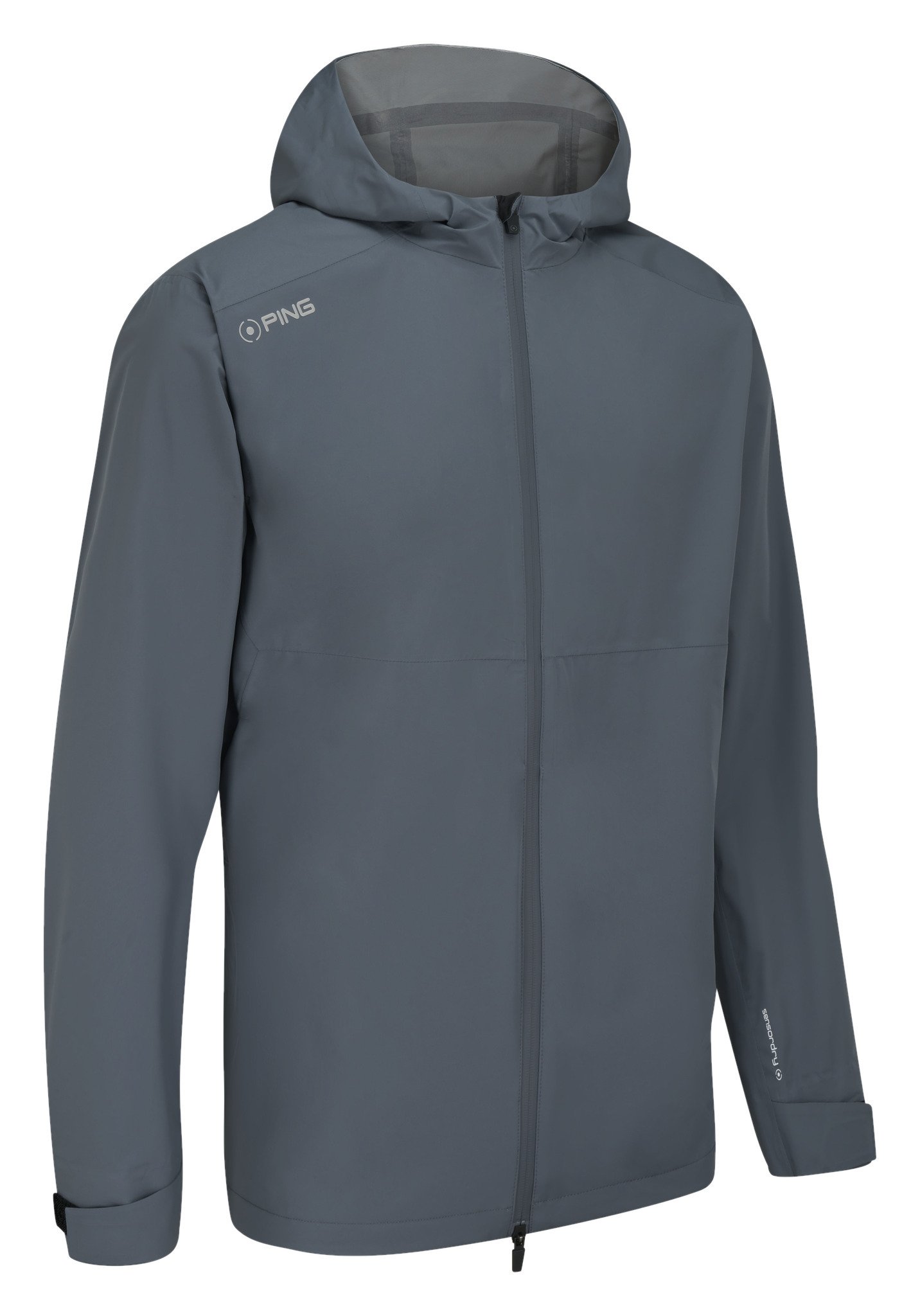 PING AquaDrive Waterproof Hooded chaqueta de hombre, carbon