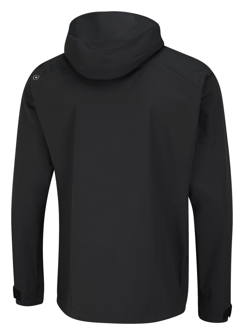 PING AquaDrive Waterproof chaqueta impermeable con capucha para hombre, negra