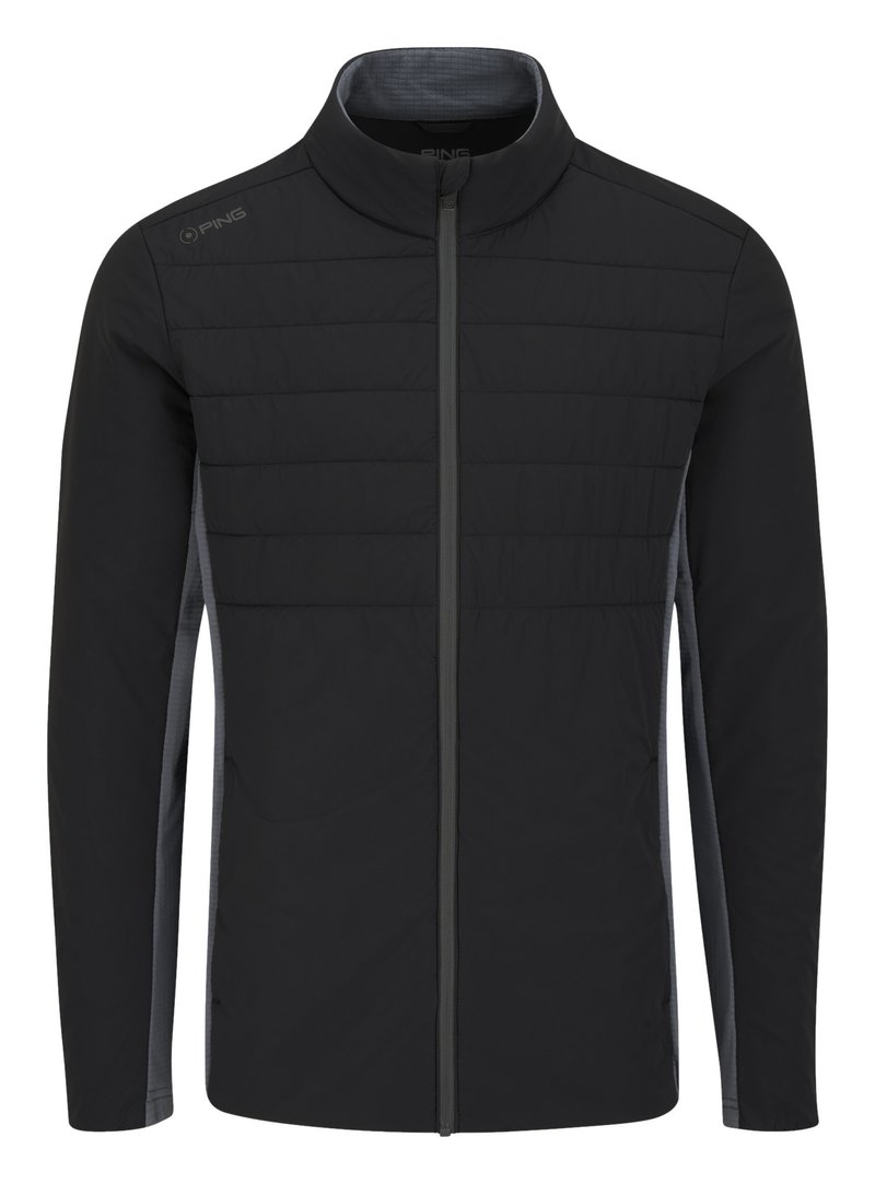 PING Cassian chaqueta de hombre, negro/carbón