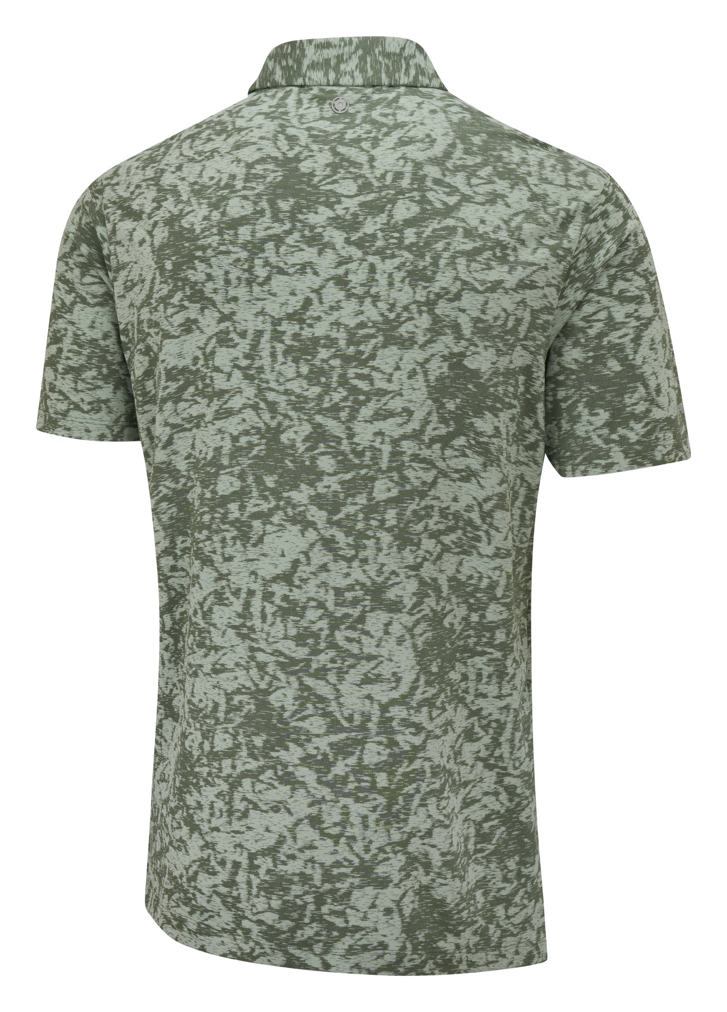 PING Marek Camo Jacquard polo de hombre, jade multi