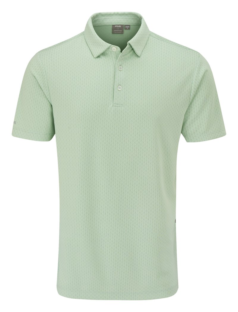 PING Hershel polo de hombre, jade multi