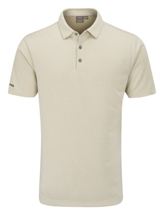PING Hershel polo de hombre, egret multi