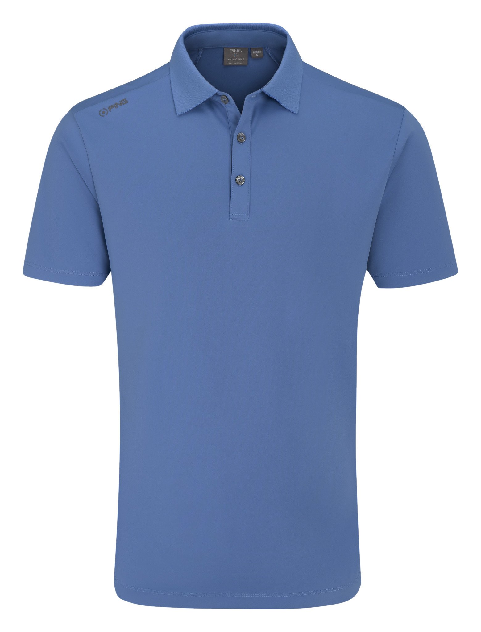 PING Lindum polo de hombre, azul yonder