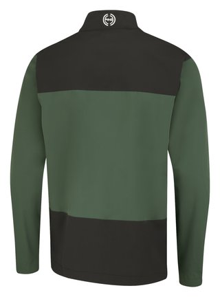 PING AquaDrive chaqueta impermeable de hombre, verde gorse/negro