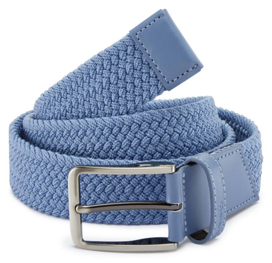 PING Stretch Webbing cinturón de hombre, blue yonder