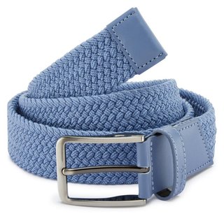 PING Stretch Webbing cinturón de hombre, blue yonder