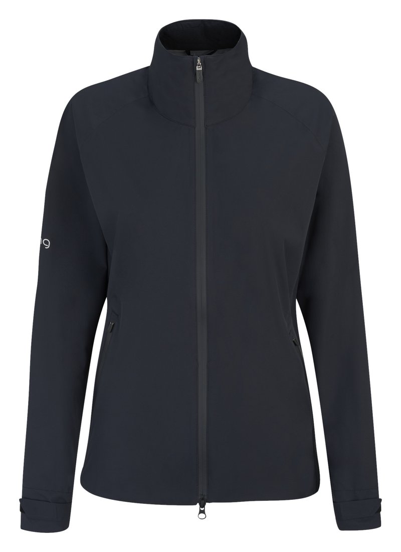 PING AquaDrive chaqueta impermeable de mujer, negra