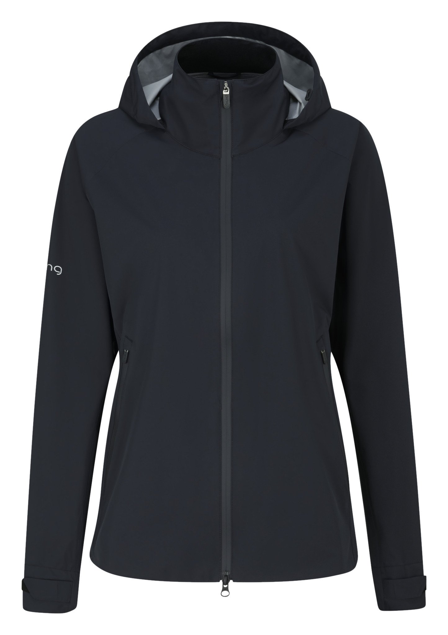 PING AquaDrive chaqueta impermeable de mujer, negra