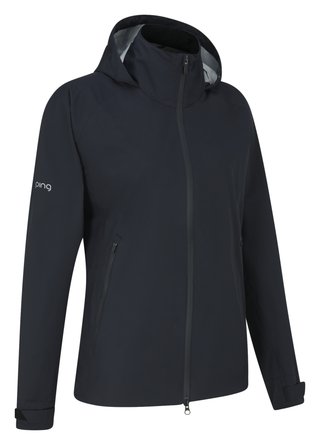 PING AquaDrive chaqueta impermeable de mujer, negra