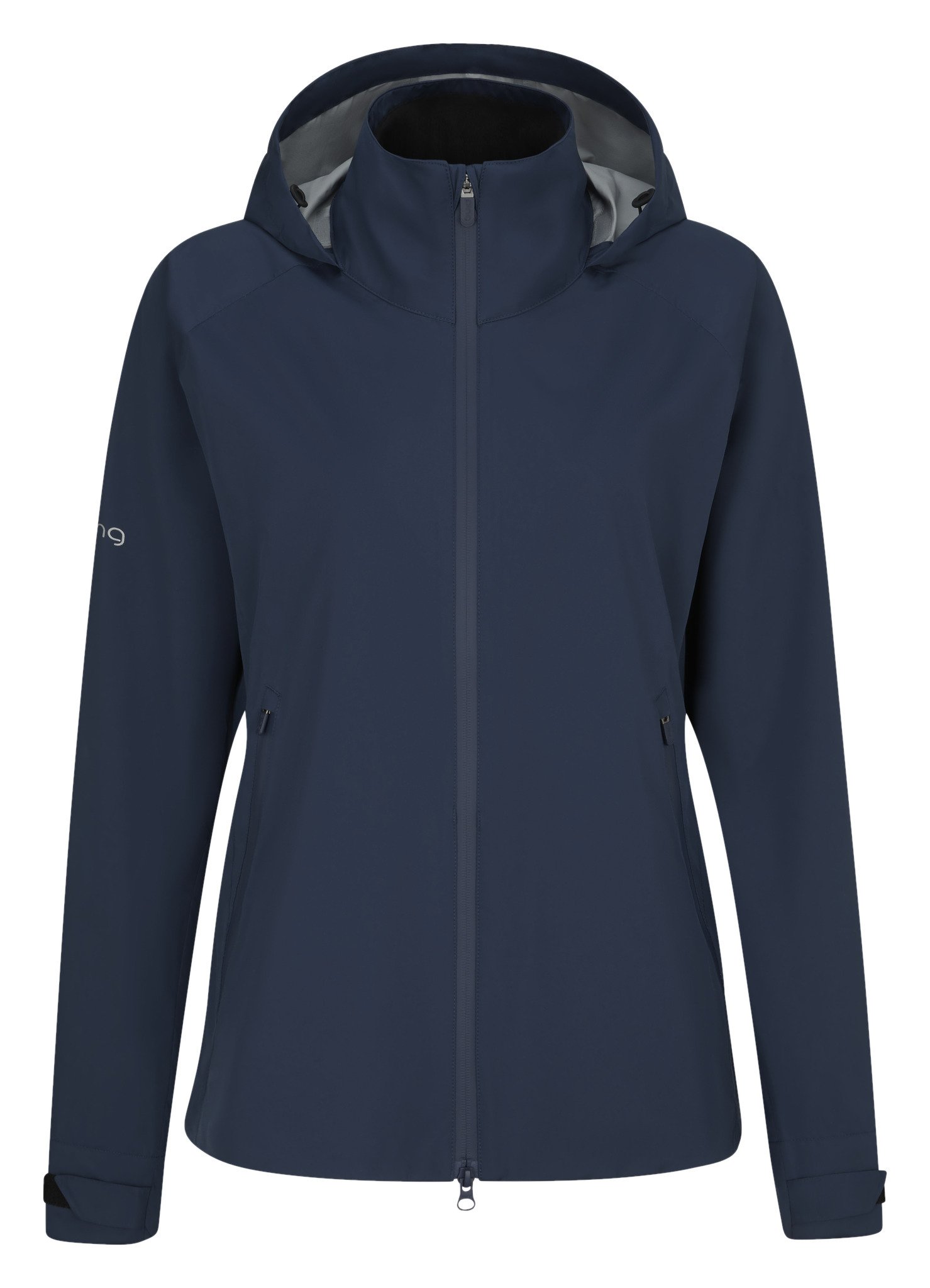 PING AquaDrive chaqueta impermeable de mujer, oxford blue