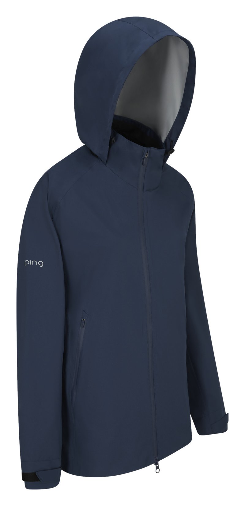 PING AquaDrive chaqueta impermeable de mujer, oxford blue