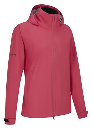 PING AquaDrive chaqueta impermeable de mujer, freesia