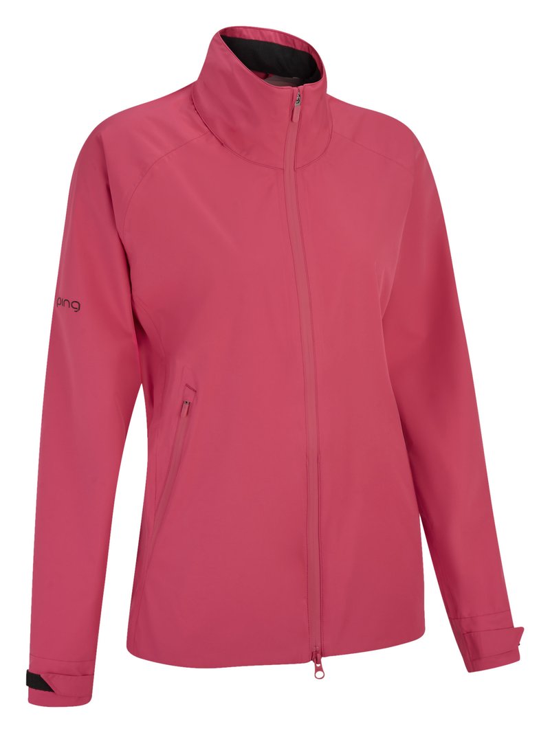 PING AquaDrive chaqueta impermeable de mujer, freesia