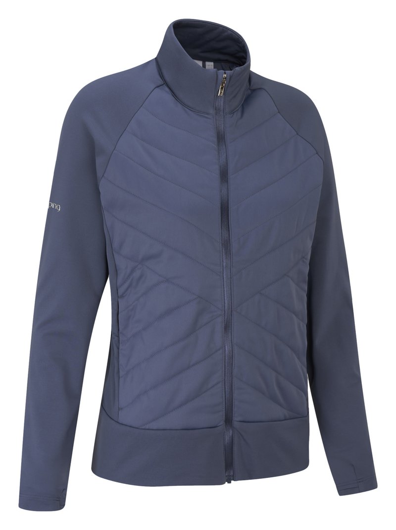 PING Ursula sudadera de mujer, azul índigo