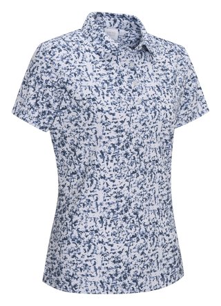 PING Mave polo de mujer, blanco multicolor