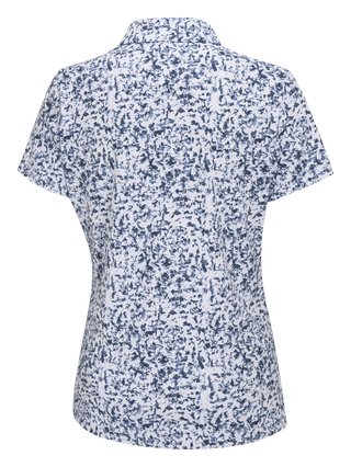 PING Mave polo de mujer, blanco multicolor