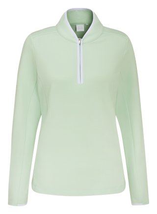PING Abigale Performance Fleece sudadera de mujer, jade