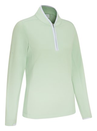 PING Abigale Performance Fleece sudadera de mujer, jade