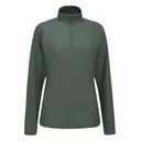 PING Jasmine Printed manga larga camiseta de mujer, gorse green/laurel