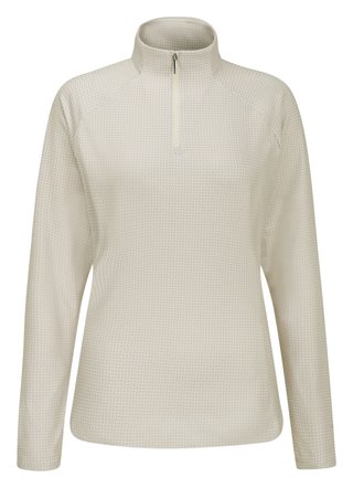 PING Jasmine Printed de manga larga camiseta de mujer, egret/tawny