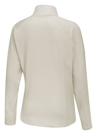 PING Jasmine Printed de manga larga camiseta de mujer, egret/tawny