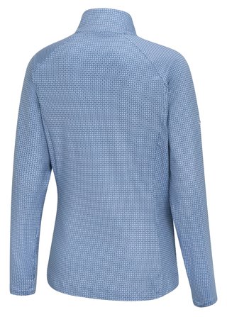 PING Jasmine Printed camiseta de manga larga de mujer, viola/blue indigo