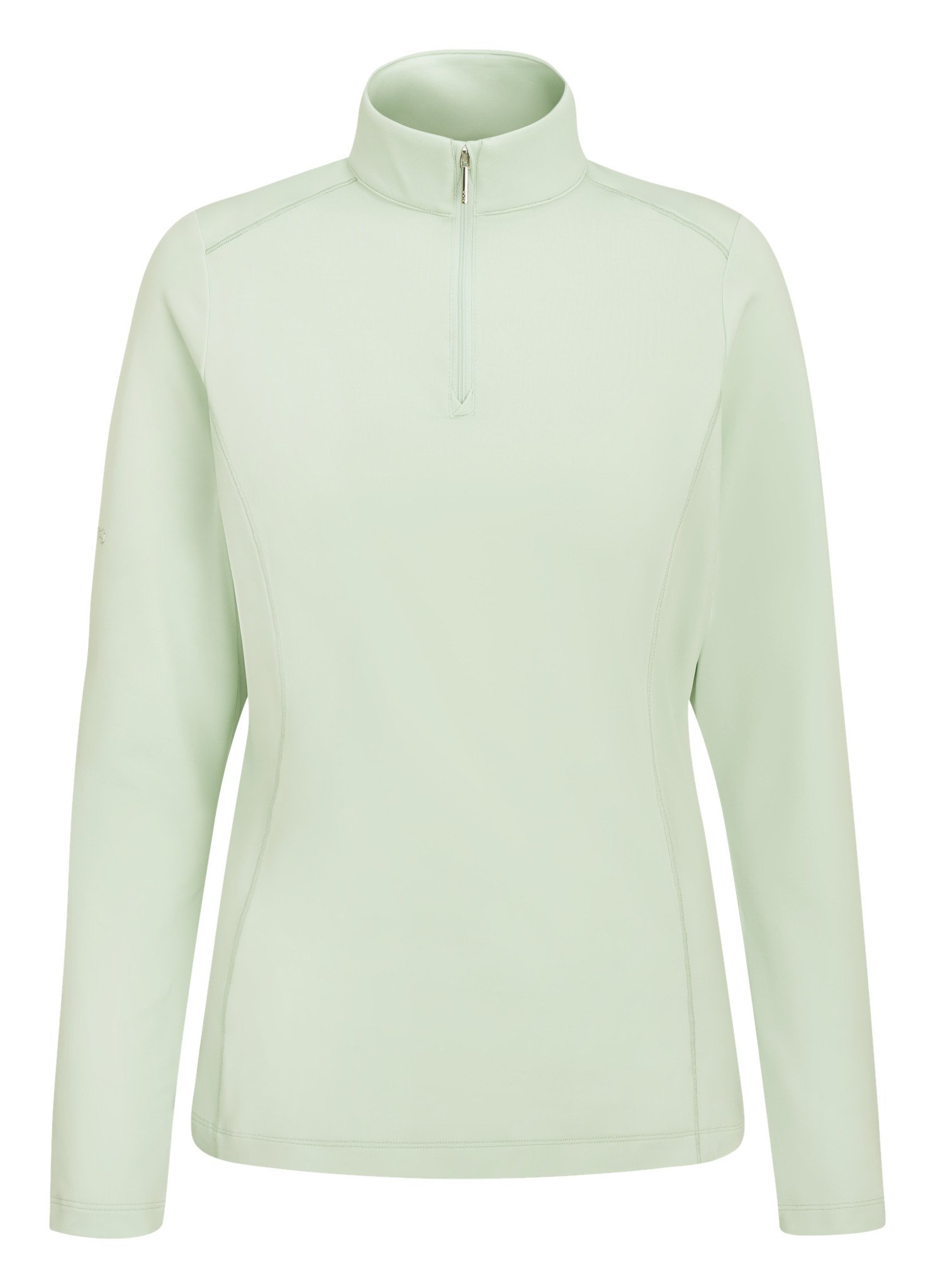 PING Aveline Half Zip de manga larga dámské polo, jade