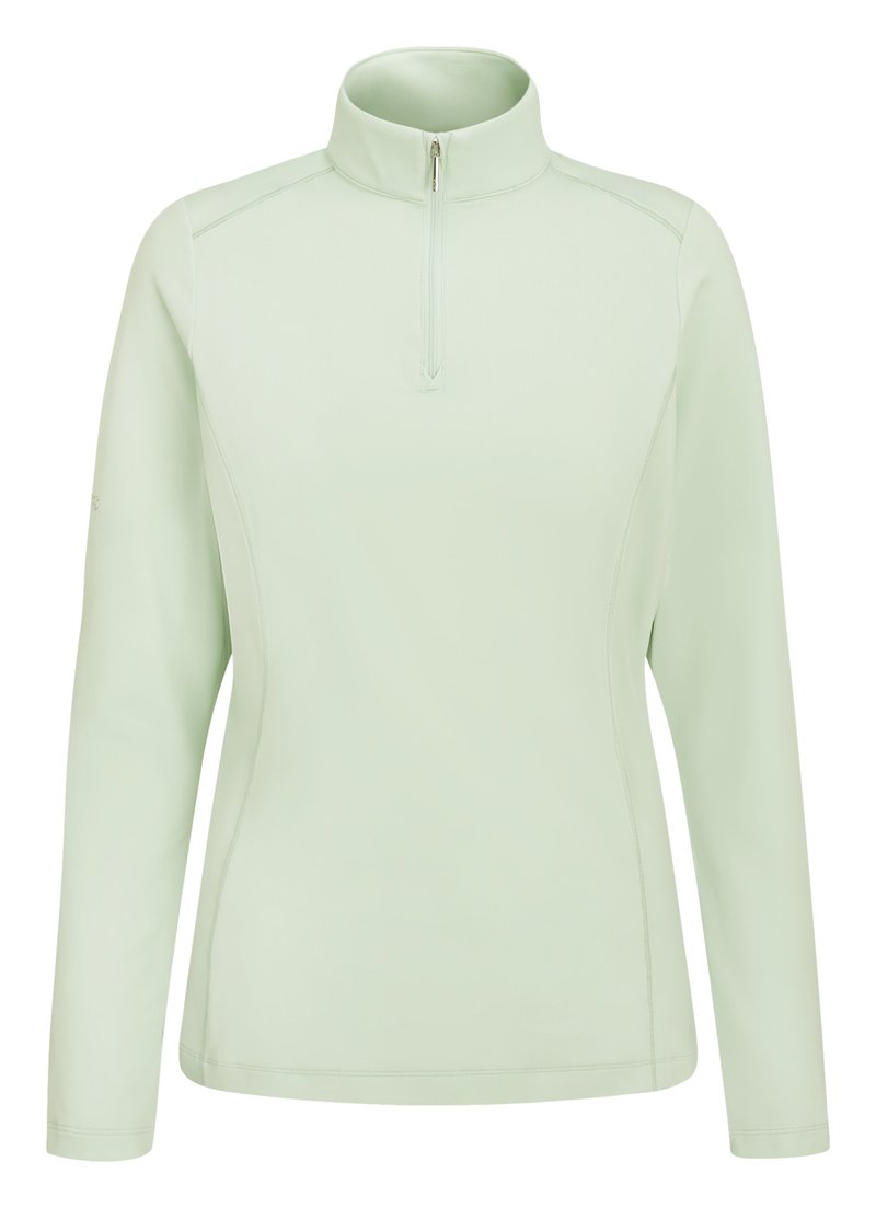 PING Aveline Half Zip de manga larga dámské polo, jade