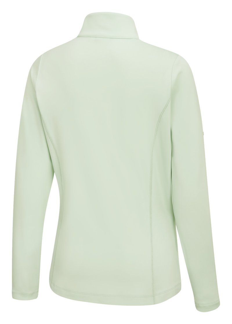 PING Aveline Half Zip de manga larga dámské polo, jade