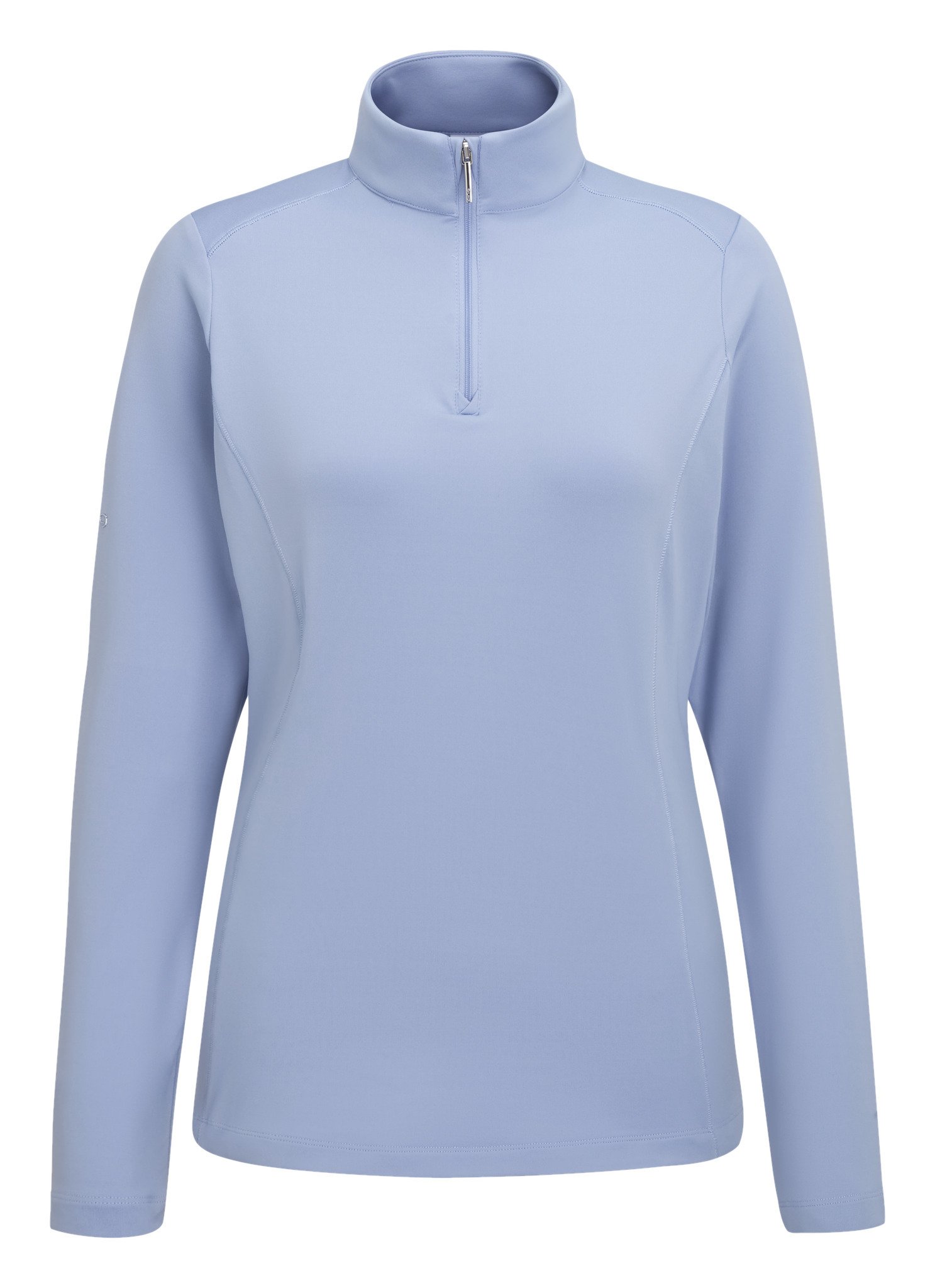 PING Aveline Half Zip dámska camiseta de manga larga, viola