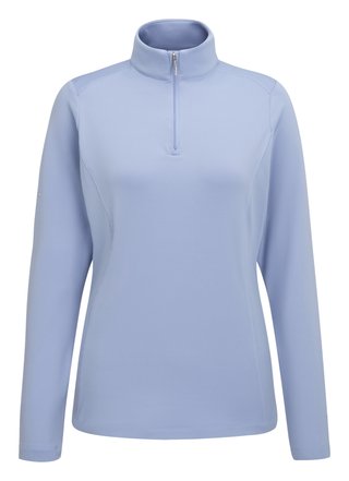 PING Aveline Half Zip dámska camiseta de manga larga, viola