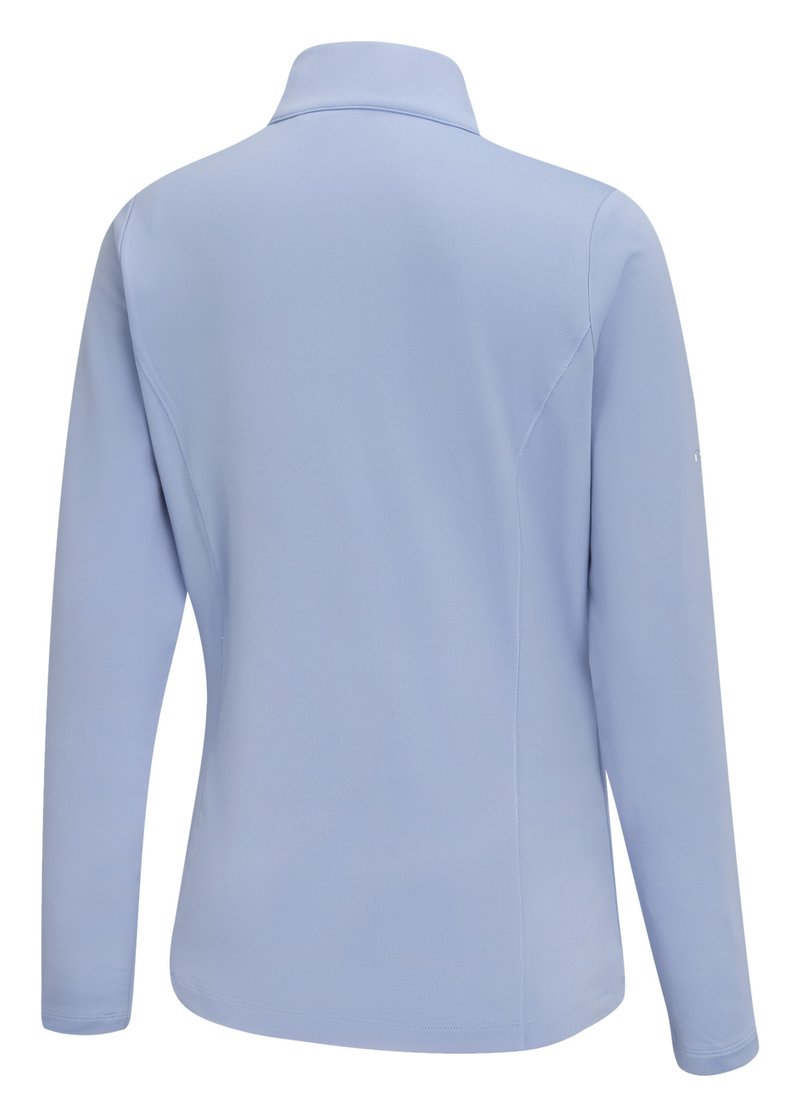 PING Aveline Half Zip dámska camiseta de manga larga, viola