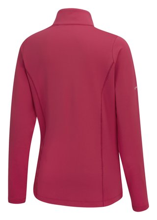 PING Aveline Half Zip de manga larga camiseta de mujer, freesia
