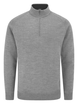 PING Hugh sudadera de capa intermedia para hombre, french grey marl