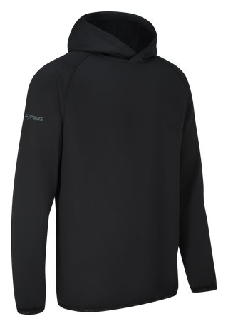 PING Saul sudadera con capucha para hombre, negra