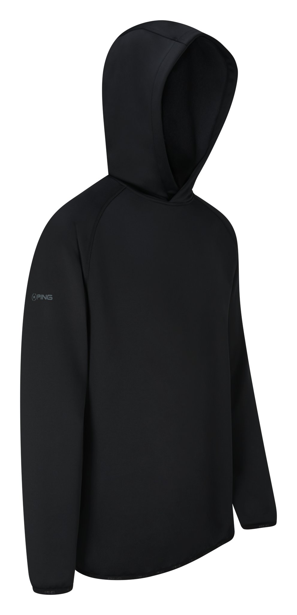 PING Saul sudadera con capucha para hombre, negra