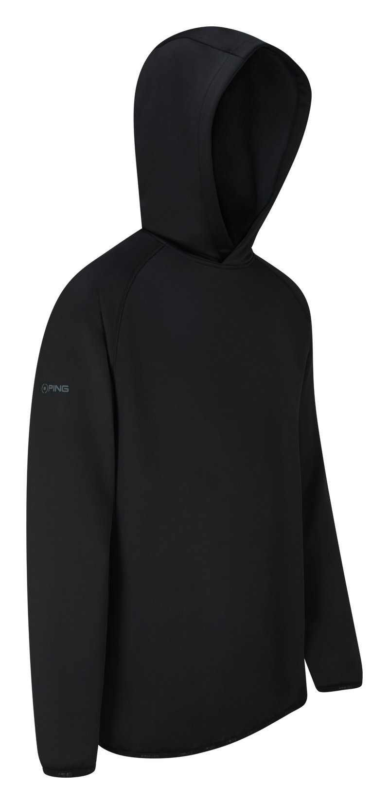 PING Saul sudadera con capucha para hombre, negra