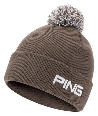 PING Cresting Knit gorro de invierno de hombre, coffee