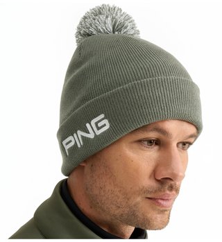 PING Cresting Knit gorro de invierno de hombre, laurel