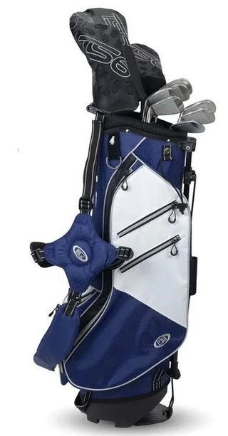 U.S. Kids Golf TS6-54 10 Club Stand Set junior set de golf, grafito