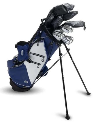 U.S. Kids Golf TS6-54 10 Club Stand Set junior set de golf, grafito