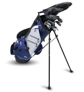 U.S. Kids Golf TS6-60 (152cm) set de golf júnior, grafito, +stand bag, navy/gris/blanco