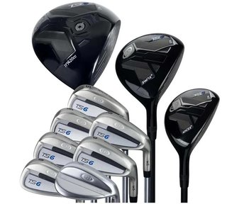 U.S. Kids Golf TS6-63 10 Club Stand Set set de golf junior, grafito