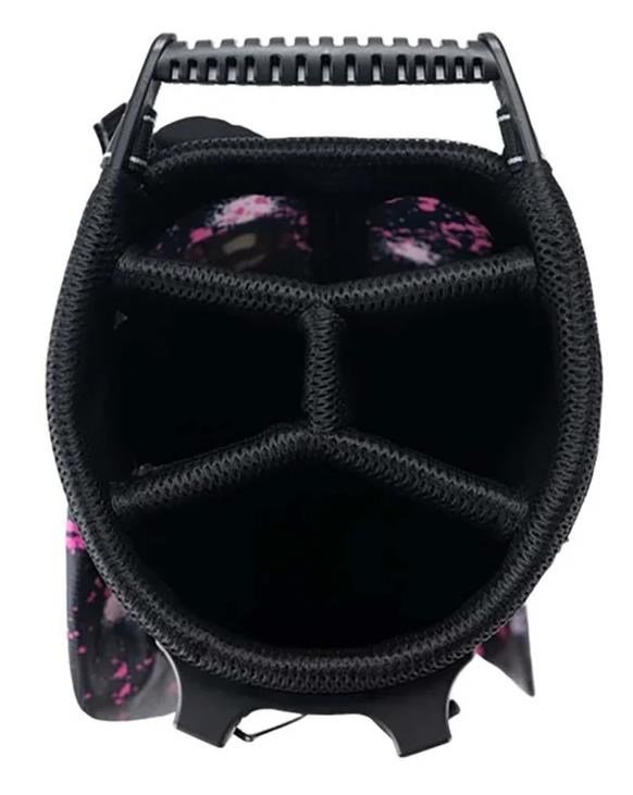 U.S. Kids Golf TS6-63 (160cm) bolsa stand junior, pink paint splatter